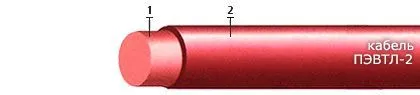 Кабель ПЭВТЛ-2 0,530