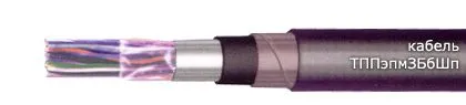 Кабель ТППэпмЗБбШп 100х2х0,4-200