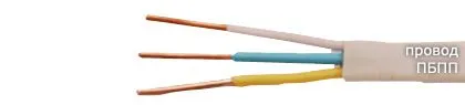 Кабель ПБПП 3х1